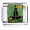 Wonder Of  World  Alexandria Lighthouse Italian Charm