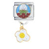 Humpty Dumpty Dangle Italian Charm
