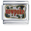 Cowpoke Italian Charm