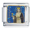 St Barbara Italian Charm