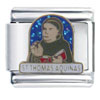 St Thomas Aquinas Italian Charm
