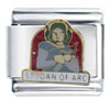 St Joan Of Arc Italian Charm