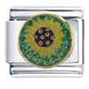 Golden  Sunflower  Italian Charm