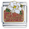 Sister Flower Italian Charm