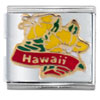 Hawaii Flower Yellow Italian Charm