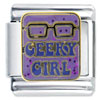 Geeky Girl Italian Charm