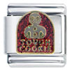 One Tough Cookie Italian Charm