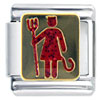 Red She Devil Italian Charm