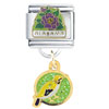 Alabama State  Dangle  Italian Charm