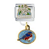 Missouri State Dangle Italian Charm