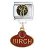 Birch  Tree  Dangle  Italian   Charm 