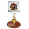 Maple Tree  Dangle   Italian   Charm 