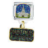 Mormon Temple Idaho Falls Dangle Italian Charm