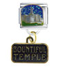 Mormon Temple Bountiful Utah Dangle Italian Charm