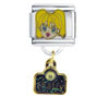 Anime Chatty Girl Dangle Italian Charm