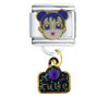 Anime Cutie Girl Dangle Italian Charm
