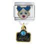Anime Spunky Girl Dangle Italian Charm