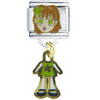 Anime Flower Girl Dangle Italian Charm