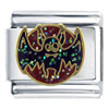  Halloween  Bat Italian Charm