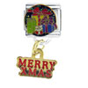 Merry Xmas And Gifts Dangle Italian Charm