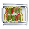 Santa Claus Favorite Italian Charm