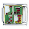 Four  Christmas  Stockings Italian Charm