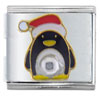 Penguin In Red Hat Italian Charm