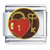Heart Locket Italian Charm