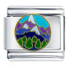 Purple  Mountains Italian Charm
