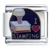 I Heart Stamping Italian Charm