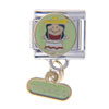 Mexico Girl  Dangle   Italian  Charm