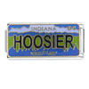 License Plate Indiana Italian Charm