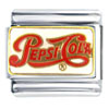 Pepsi Cola Logo 1940s Licensed Italian Charm
