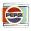 Pepsi Logo 1980s Licensed Italian Charm