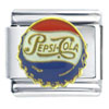 Pepsi Cola Bottle Cap Licensed Italian Charm