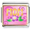 Mom And Flower Photo Italian Charm