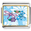 Dragonflies And Flowers Photo Italian Charm
