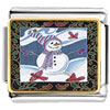 Festive  Snowman  Photo Italian Charm