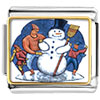 Building A  Snowman  Photo Italian Charm