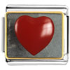 Red Heart Photo Italian Charm