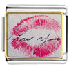 I  Love  You Kiss Photo  Italian  Charm
