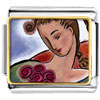 Woman With Roses Photo Italian Charm