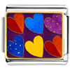 Six Hearts Photo Italian Charm