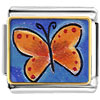 Orange  Butterfly  Photo Italian Charm