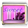 Pink Sweet Sixteen Photo Italian Charm