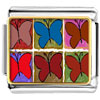 Colorful Butterfly Print Photo Italian Charm