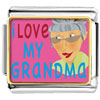 I Love My Grandma Photo Italian Charm