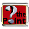 Whats The Point Red Photo Italian Charm