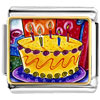 Birthday Cake With Candles Photo Italian Charm