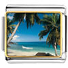 Tropical Beach Scene Photo Italian Charm